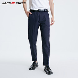 JackJones 杰克琼斯 219114542A 男士商务休闲九分裤