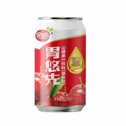 白菜价：金保罗 酸甜开胃山楂/芒果饮料 310g*6罐   