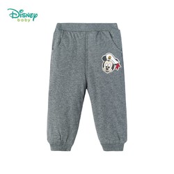 Disney 迪士尼 儿童夹棉保暖长裤