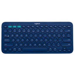 Logitech 罗技 K380 便携式蓝牙键盘 蓝色   