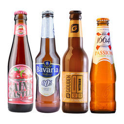 比利时进口精酿 啤酒组合 4瓶装  
