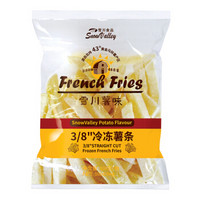 雪川食品 薯味 3/8冷冻粗薯条 500g *18件