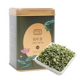 养中和 荷叶茶 刮油去脂茶叶120g 罐装*2   