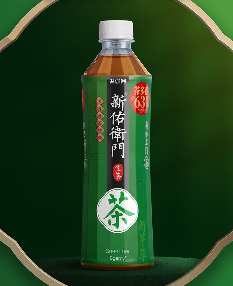 PLUS会员：xinyouweimen 新佑卫门 无糖绿茶 生茶 500ml*6瓶