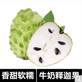 【现货速发】现摘牛奶释迦果新鲜佛头果当季时令孕妇生鲜水果 释迦果五斤大果6-8个装