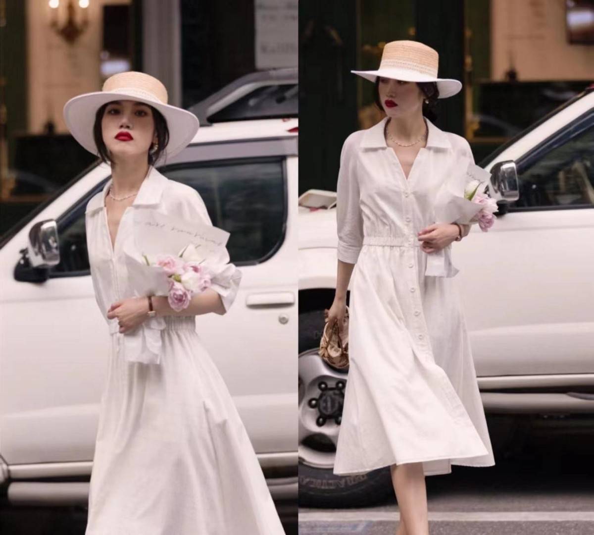 成熟女性穿衣指南：简约配色、多穿裙子，尽显高贵气质