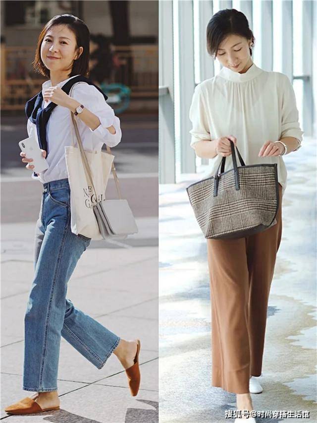 三种裤子让50岁左右的女性更加迷人，别再穿牛仔裤了！
