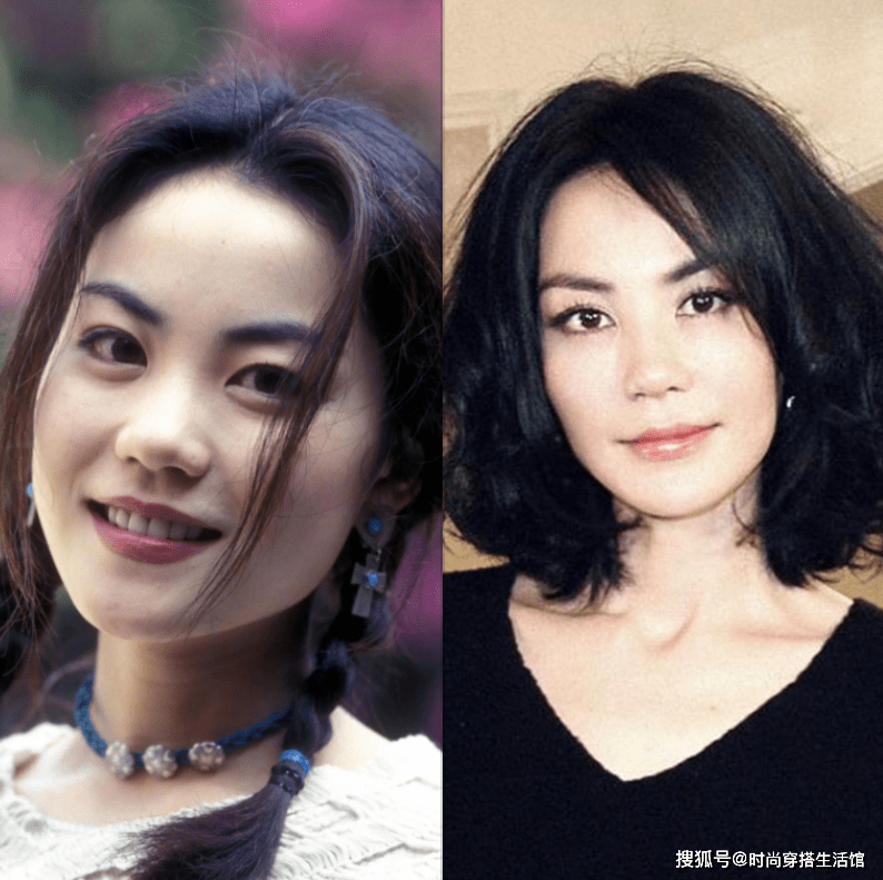 王菲亲身示范优雅得体，长裙过膝，平底鞋搭配短发展现成熟女性魅力