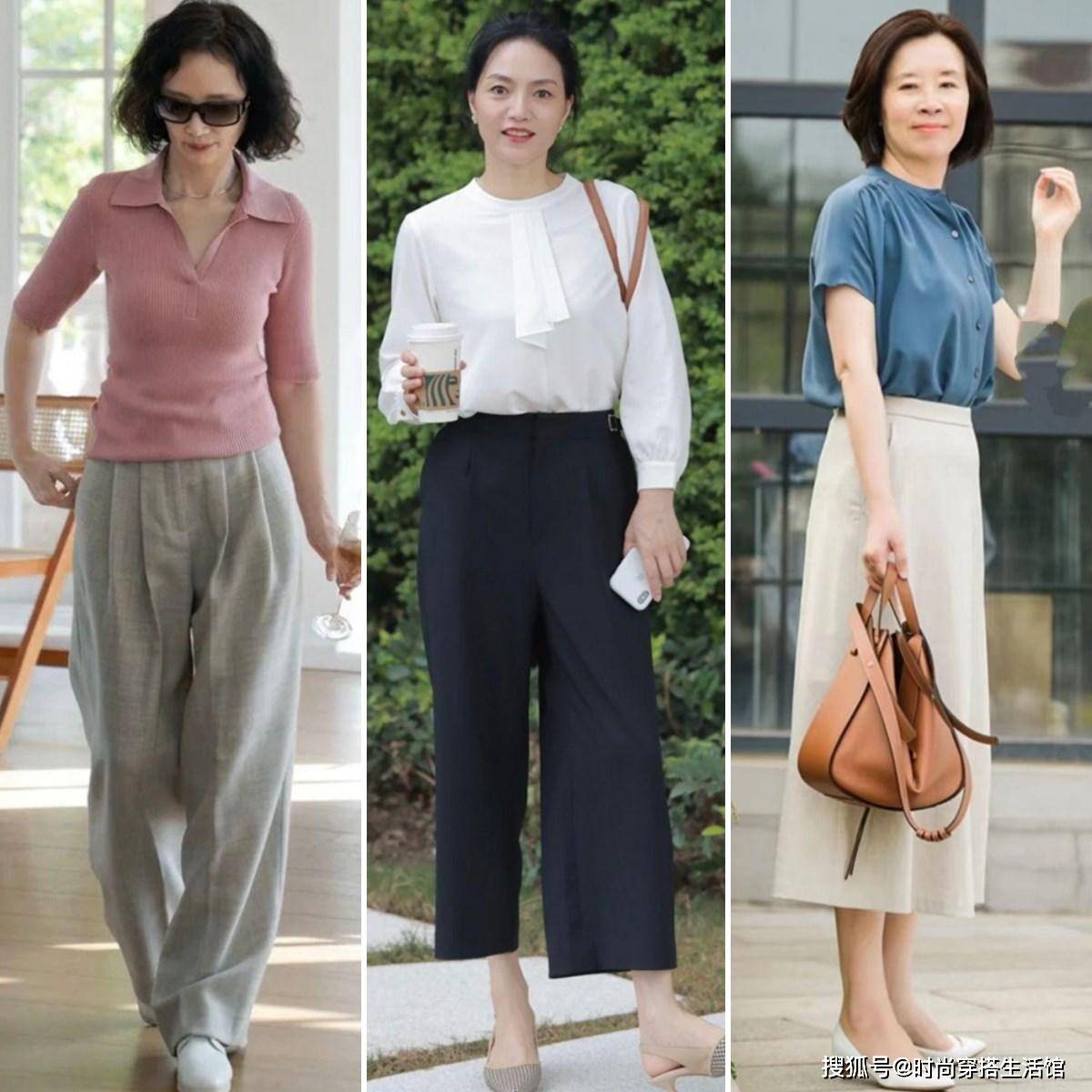 穿着建议：四五十岁女性，建议选择“泡泡袖”和“花衬衫”，让你更显年轻