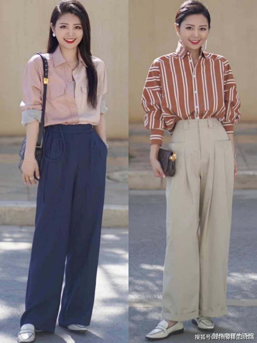 不要犯这3个错! 小个子女人夏天穿阔腿裤，最好避开这些鞋款，尝试其他2种