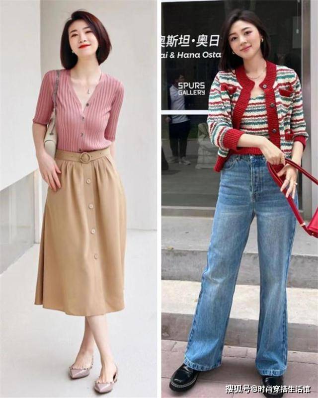 时尚必备！四五十岁女性不可错过的秋季热门款式——“奶奶开衫”