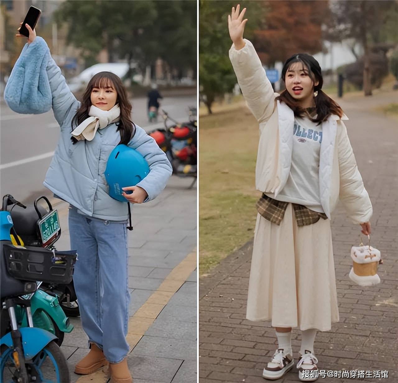 时尚保暖羽绒服搭配指南，让你时髦又有气质