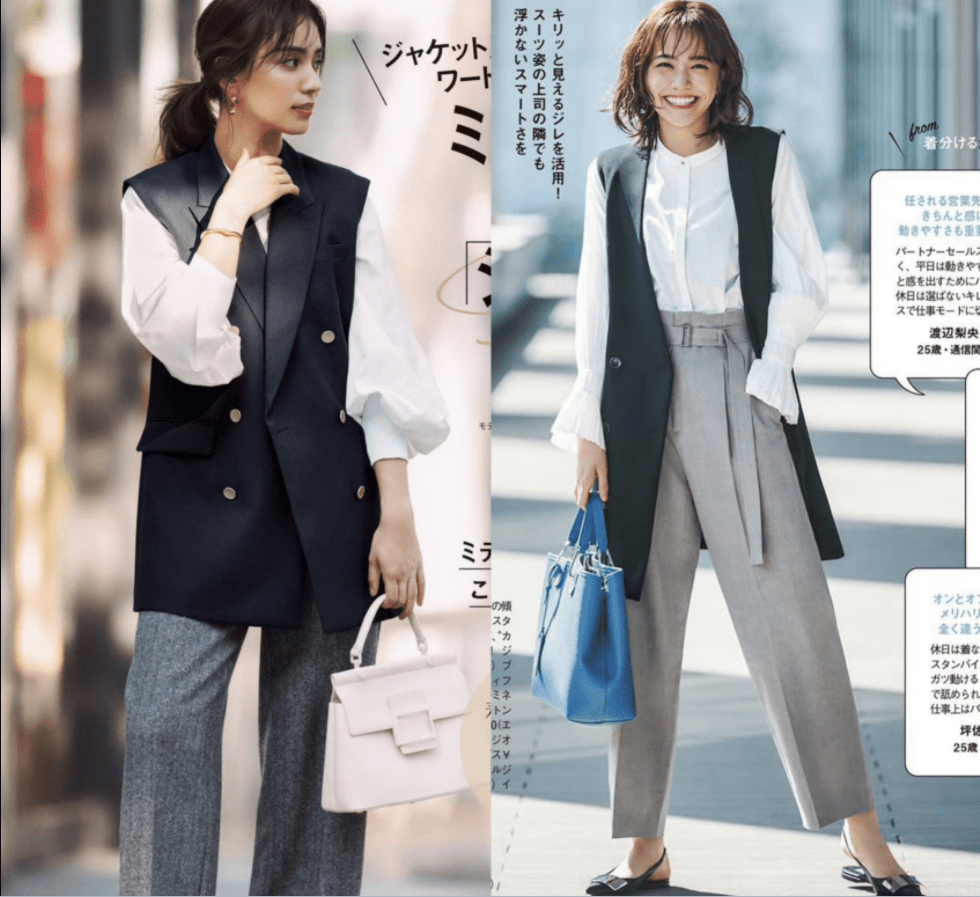 不论年龄大小，女性都可拥有一款西装马甲，时尚百搭散发自信魅力