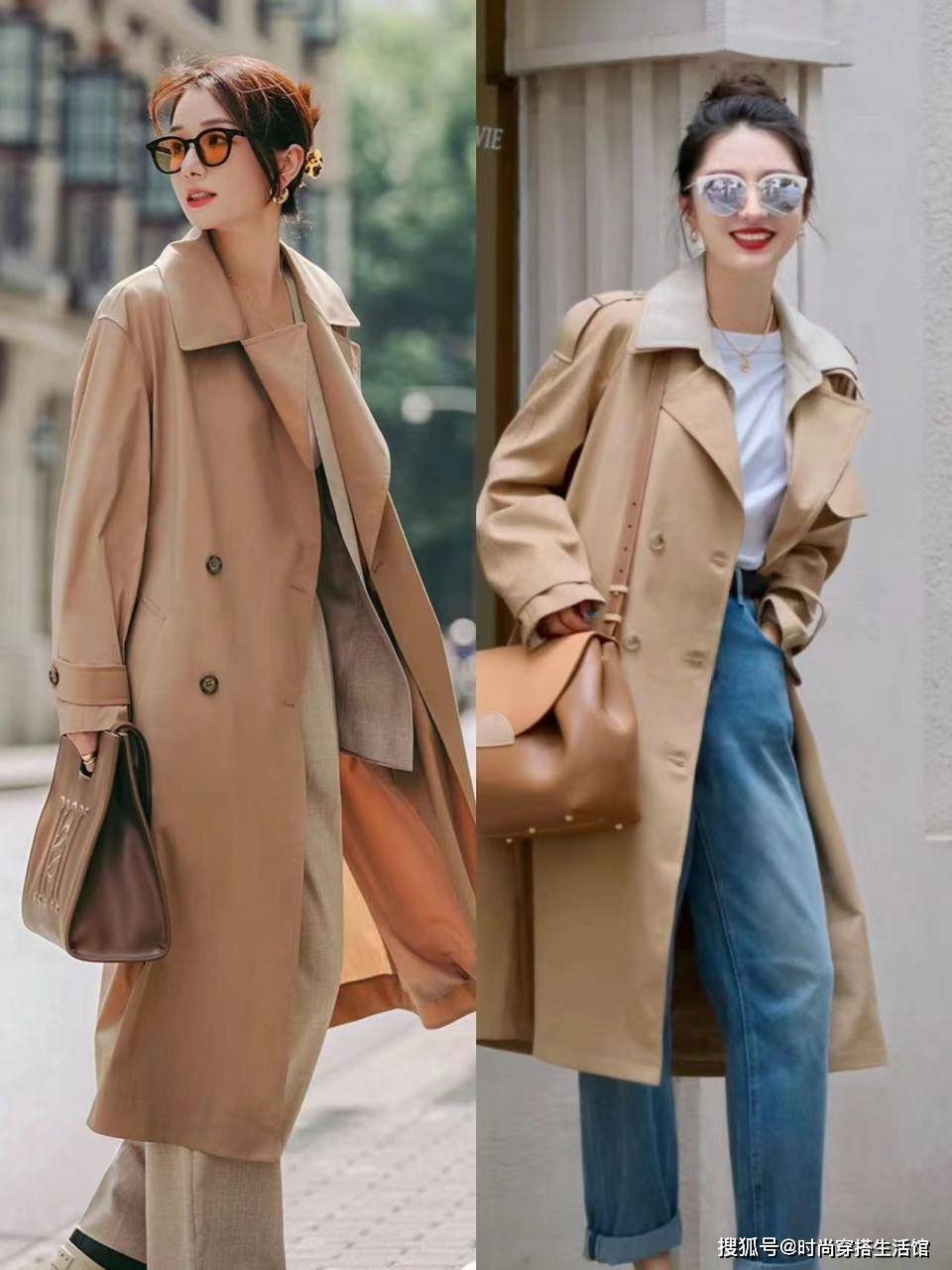 春季潮流：搭配风衣与九分裤，时尚显高适合小个子女生