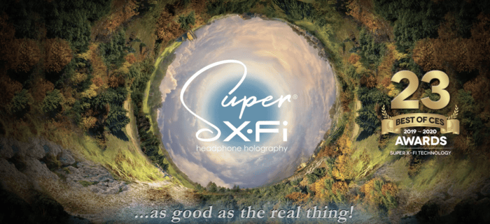 Super X-Fi 第4代: 聆听全新声音