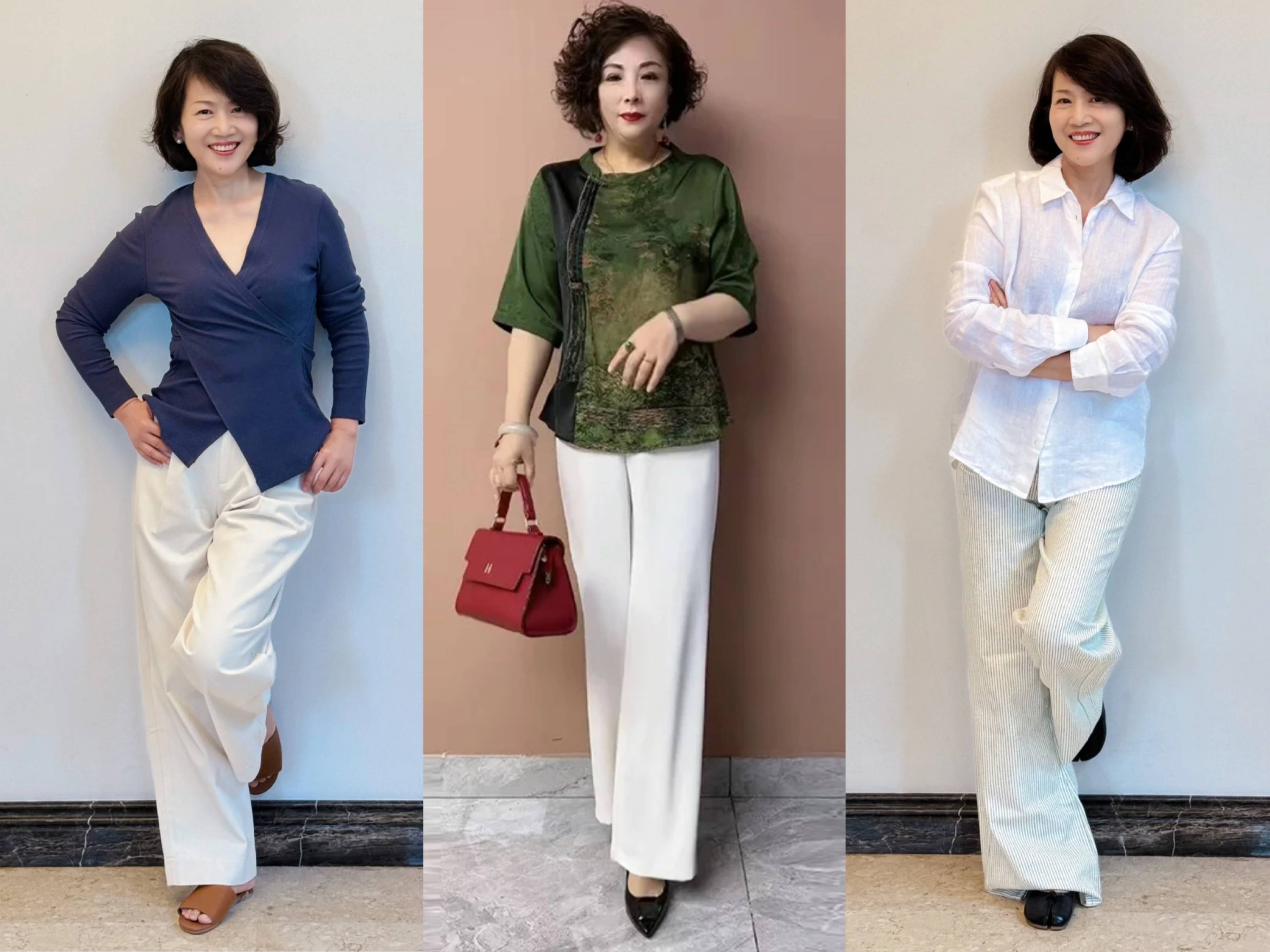 白裤子也太减龄了，但50+女性要记住“三穿三不穿”