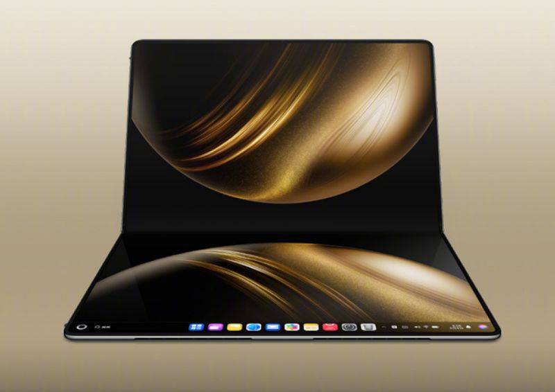 华为发布折叠屏电脑MateBook Fold非凡大师 售价23999元起