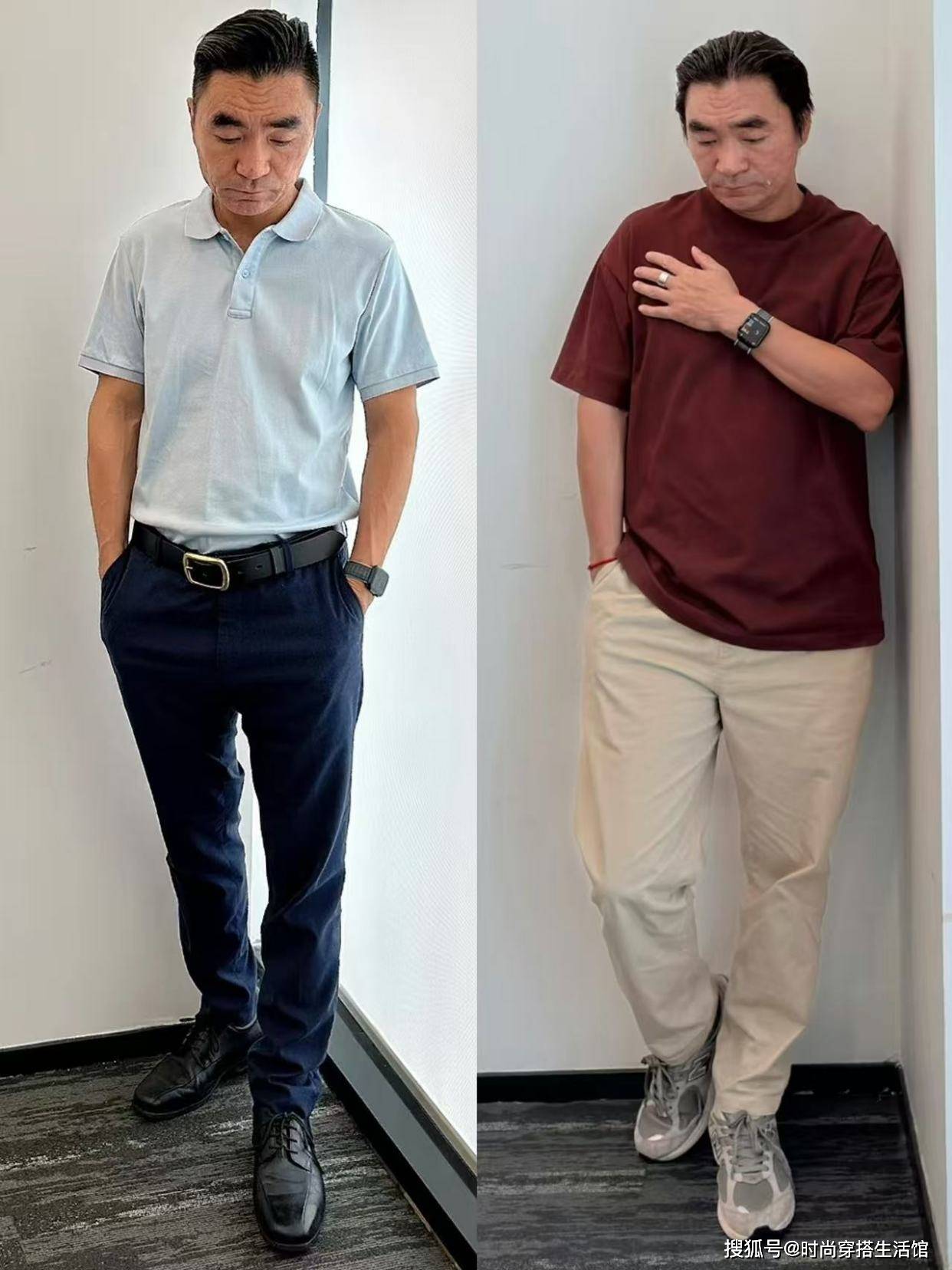 不建议中年男人穿的3种“夏装”，听着洋气，实际显老油腻烂大街