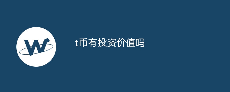 T币投资价值与发展前景分析