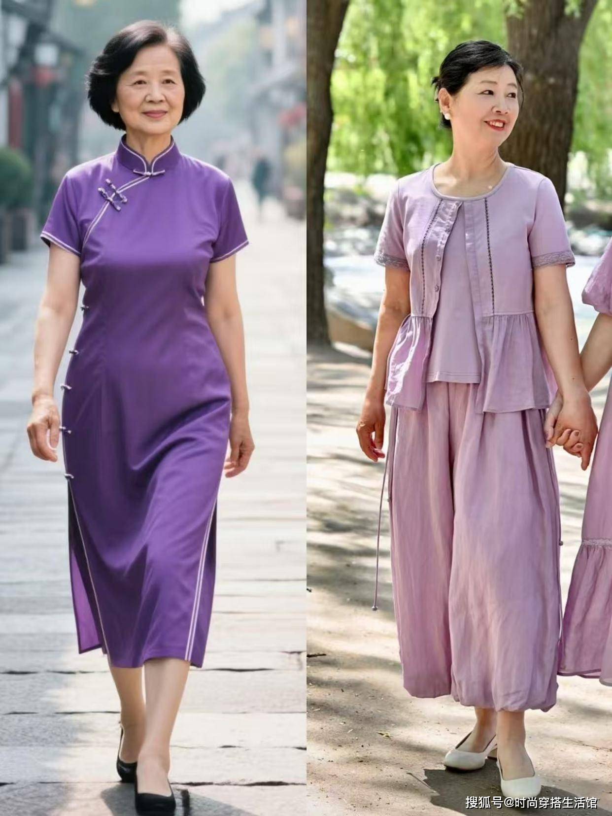 建议中老年女人，多穿这4种“富贵色”，高级显白，谁见都夸年轻