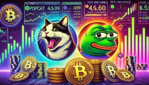 美减息引爆模因币牛市：Popcat冲1美元，Pepe Unchained百倍潜力