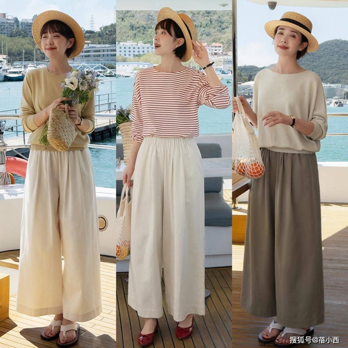 小脚裤下岗了，今夏流行“这3条”裤子，显高显瘦适合40+中年女人
