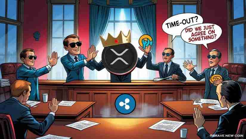 XRP诉讼暂停：Ripple与SEC达成和解协议