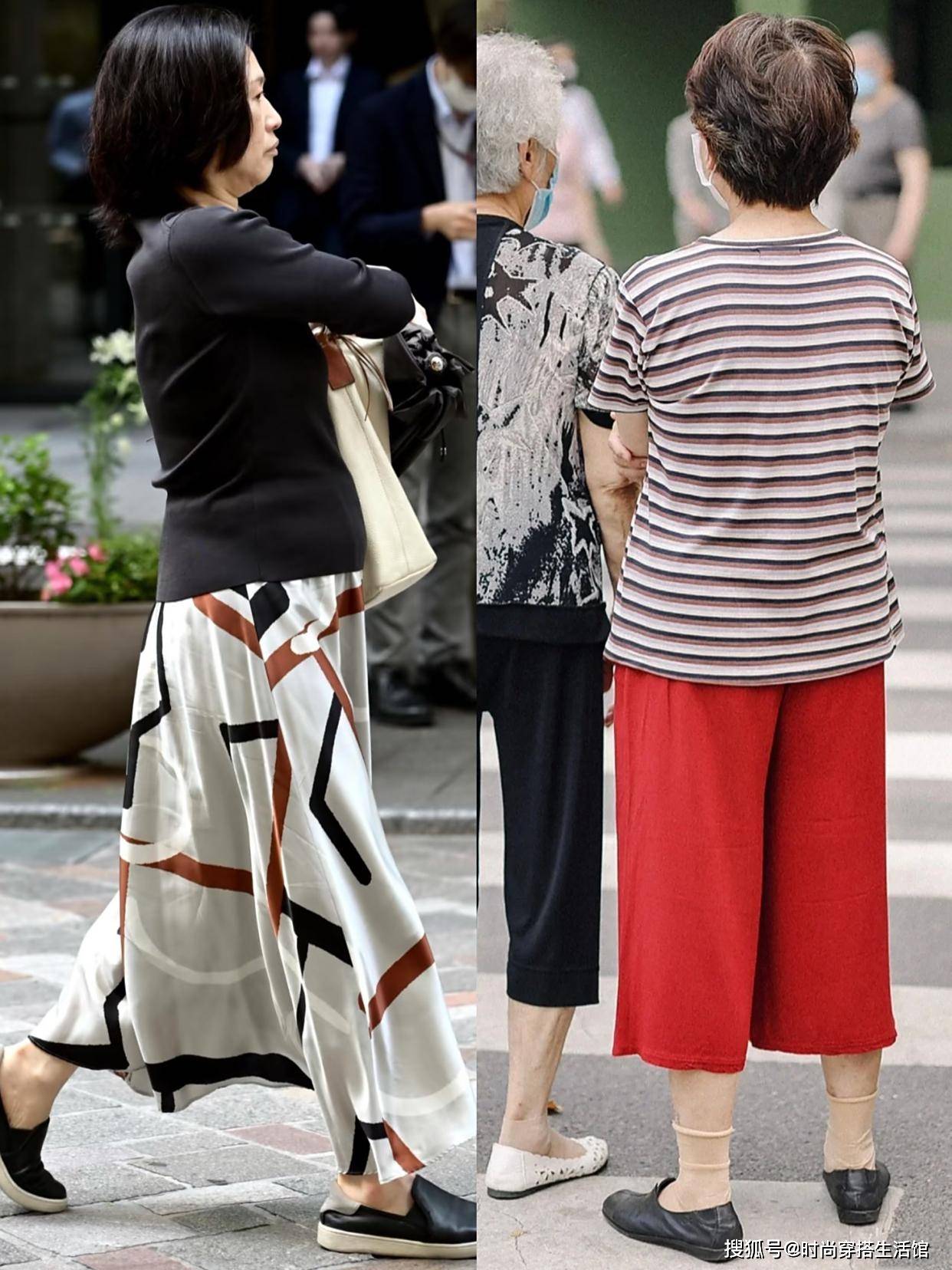 天热后才发现：今年不兴T恤了！中年女人都穿“夏衫”，洋气好看
