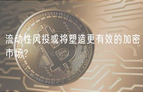 流动性风投：解锁高效加密市场新姿势