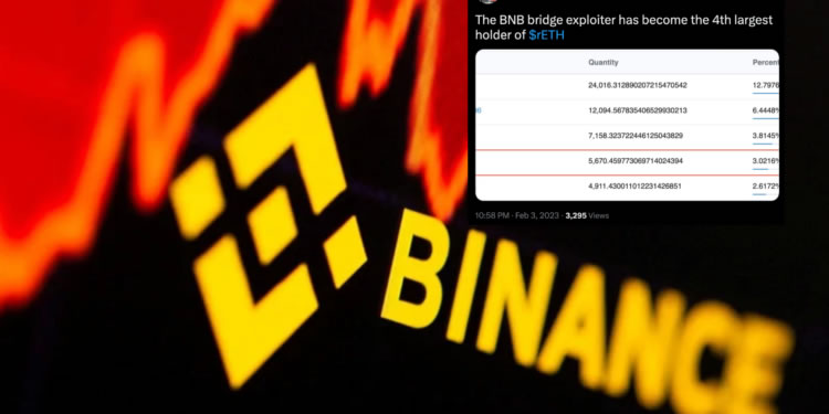 BNB链攻击：7400万美金赃款转移追踪