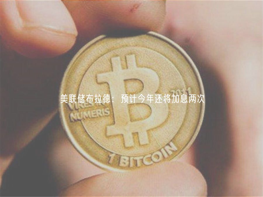 美联储布拉德：今年或加息两次