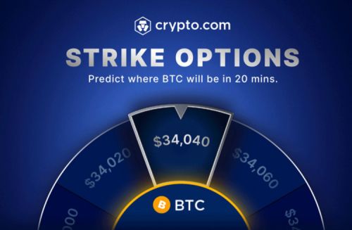 Crypto.com期权上线：20分钟掘金BTC！