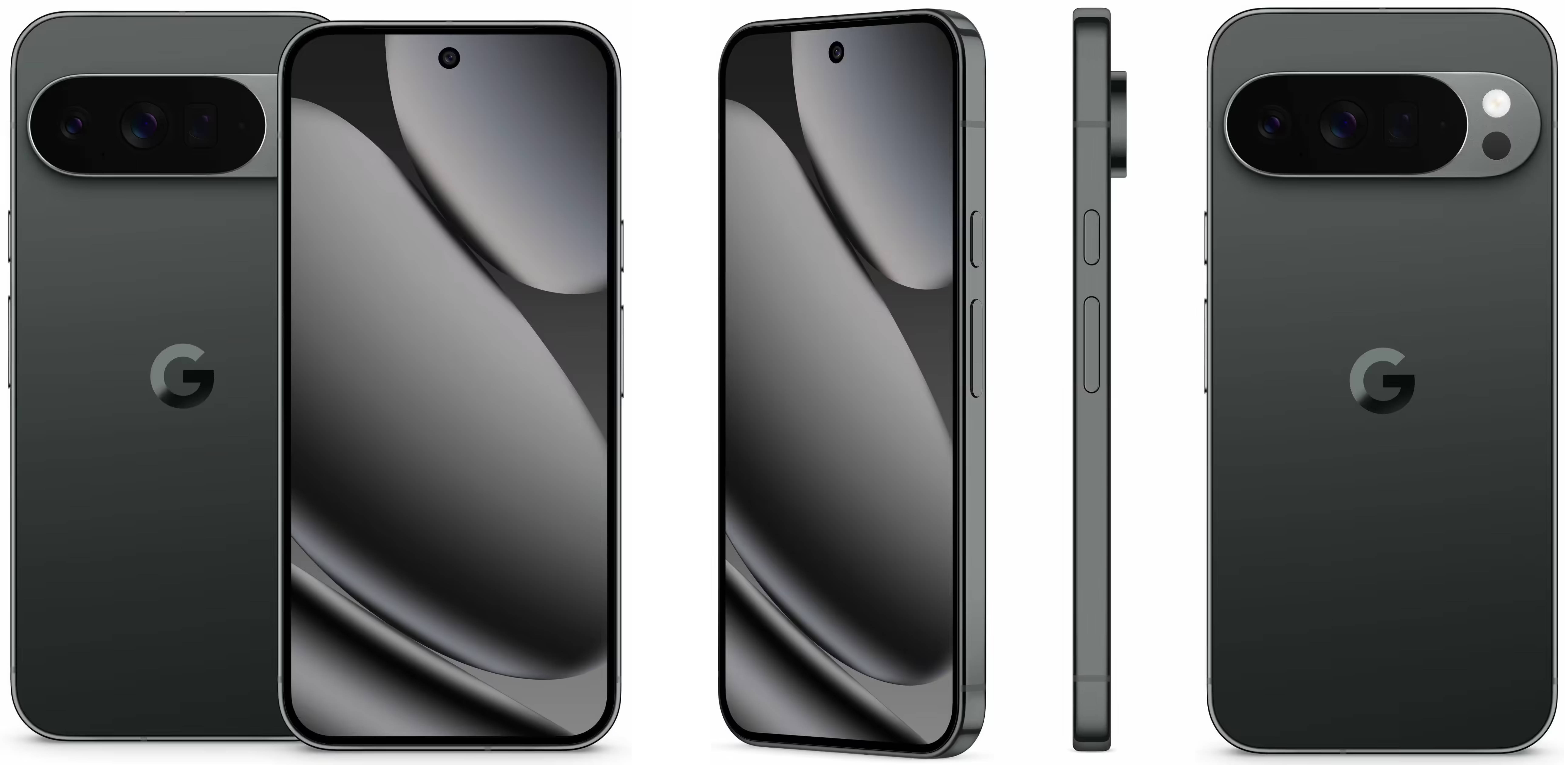 谷歌Pixel 10 Pro XL渲染图提前泄露：月光石与黑曜石配色亮相