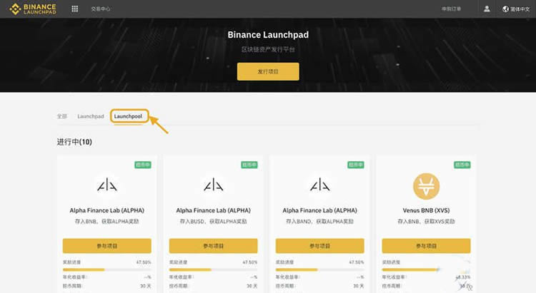 币安Launchpad教程：新币挖矿攻略