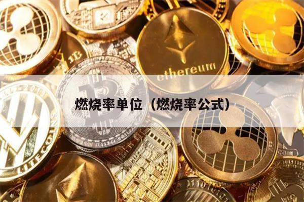 燃烧率单位详解：kg/s与公式解析