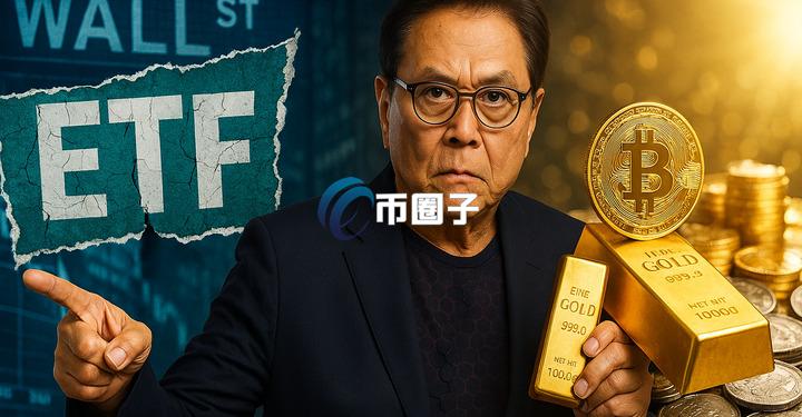 清崎警告：ETF是壁纸，买黄金比特币