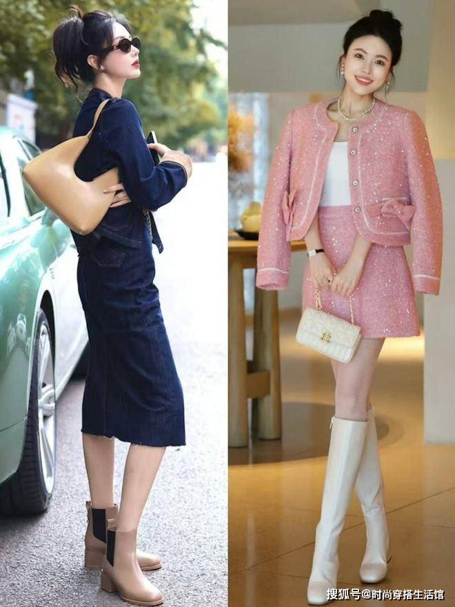 今年秋天最火的3双“靴子”，舒适不累脚还显高，国庆出游穿真美