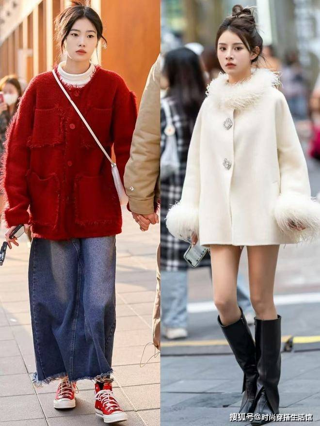 天冷了别总穿风衣，试试这3件“厚外套”，时髦又显瘦，这也太美了