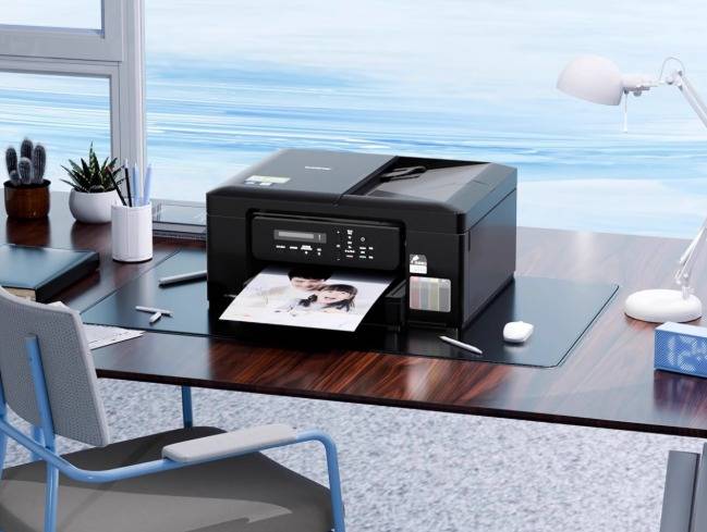 双十一打印机选购:防堵头+低成本的家用办公实用之选——兄弟DCP-T735DW