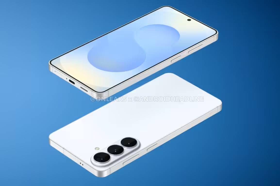 三星Galaxy S26+渲染图曝光：采用药丸状相机设计，双芯战略延续