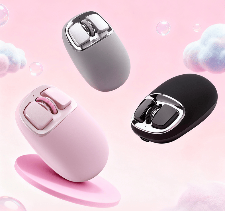 YUNZII键设宇宙推出首款硅胶材质鼠标C1 支持三模连接售价149元起