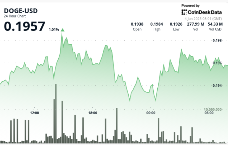 机构入场？狗狗币Doge价格小幅上涨揭秘