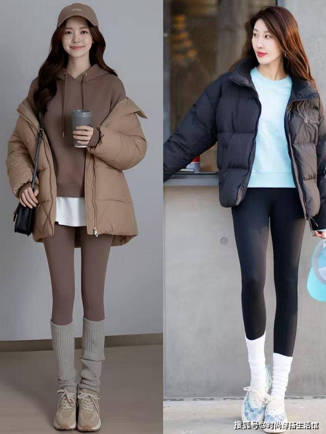 今年冬天火了一种穿法：叫“袜子裹裤子”，这样穿时髦高级又保暖