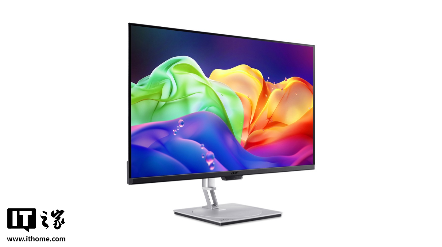 宏碁展示 ProDesigner 系列显示器新品，搭载 31.5 英寸 4K QD-OLED 面板