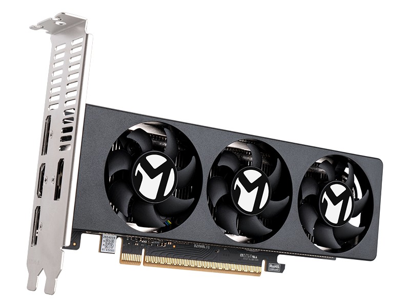 铭瑄半高双槽显卡 GeForce RTX 5060 LP 8G S0 上市，3399 元