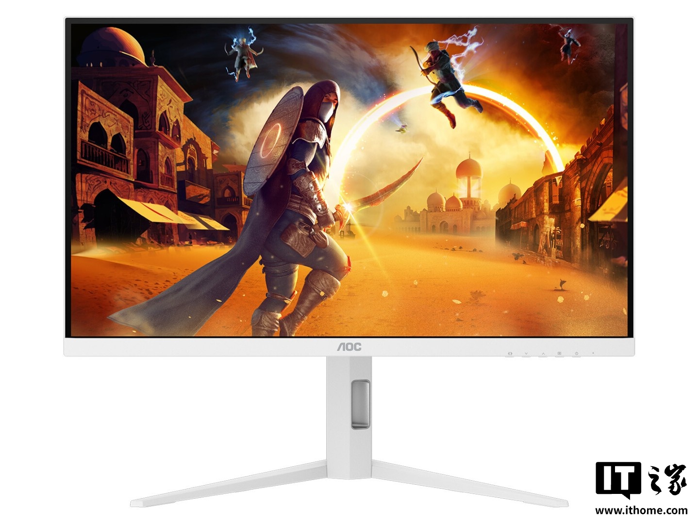 AOC“U27G4FL5/WS”27 英寸显示器开启预约：4K 80Hz / FHD 310Hz 双模，1499 元